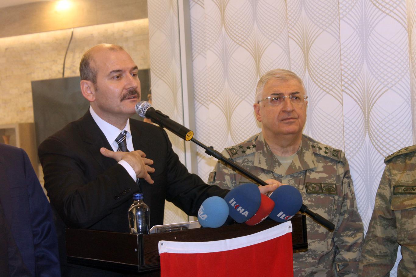 İçişleri Bakanı soylu Cizre'de açıklamalarda bulundu